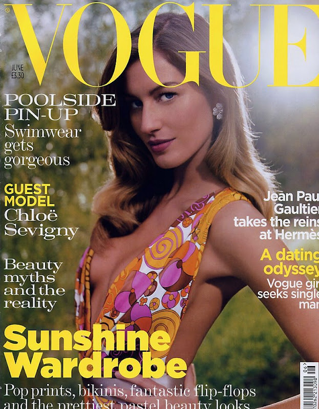 Gisele Bundchen - Vogue Covers