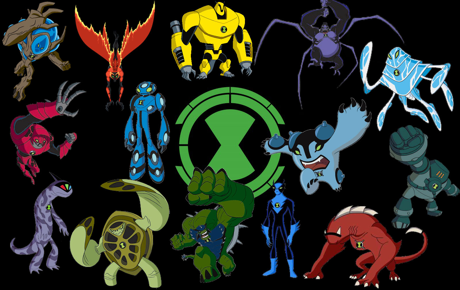 Ben 10 Alien Force Coloring Pages