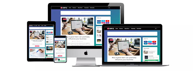 Download Simple Responsive Blogger Template
