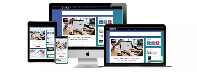Download Simple Responsive Blogger Template
