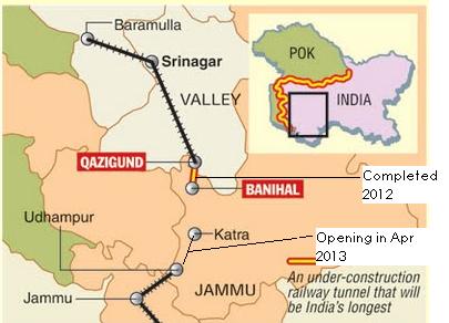 RisingCitizen: Asia's 2nd longest railway tunnel opens in Kashmir