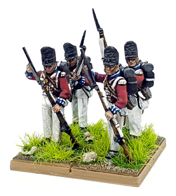 British Line Infantry Waterloo Wargame