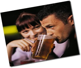 Man Drinking