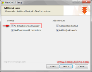 cara mempercepat download dengan flashget 