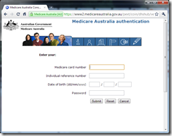 Australia.gov.au - linking your Medicare account
