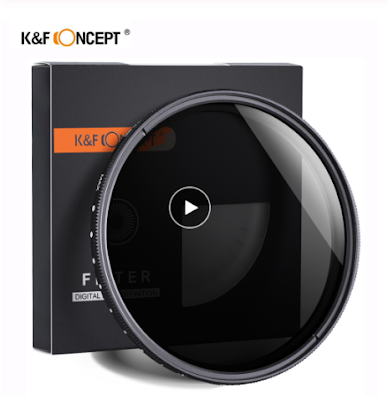 K & F CONCEPT filtre nd, 37/40. 5/43/46/49/52/62/67/72/77mm, filtre à lentille Variable pour caméra