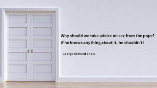 Quote of the Day: George Bernard Shaw's Questioning Authority