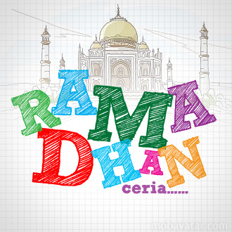 Kata-kata Ucapan Ramadhan berbentuk Gambar