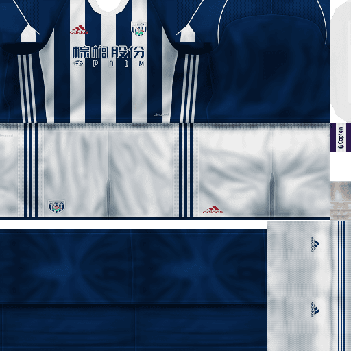 Uniforme West Bromwich Albion 17/18 | By Villapilla