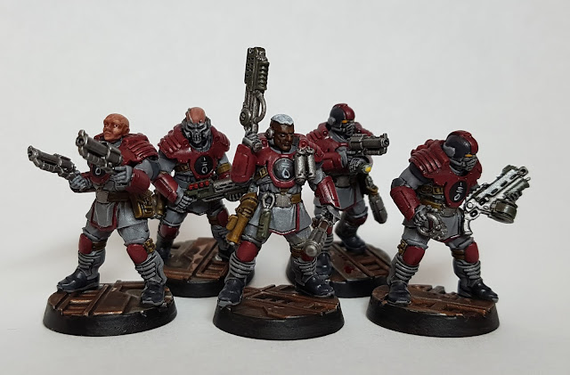 Palanite Enforcers for Necromunda