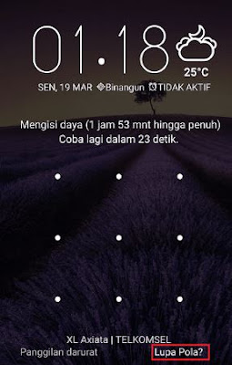 Langkah membuka kunci pola hp dengan gampang Cara Membuka Kata Sandi Hp Yang Lupa Total Dengan Gampang