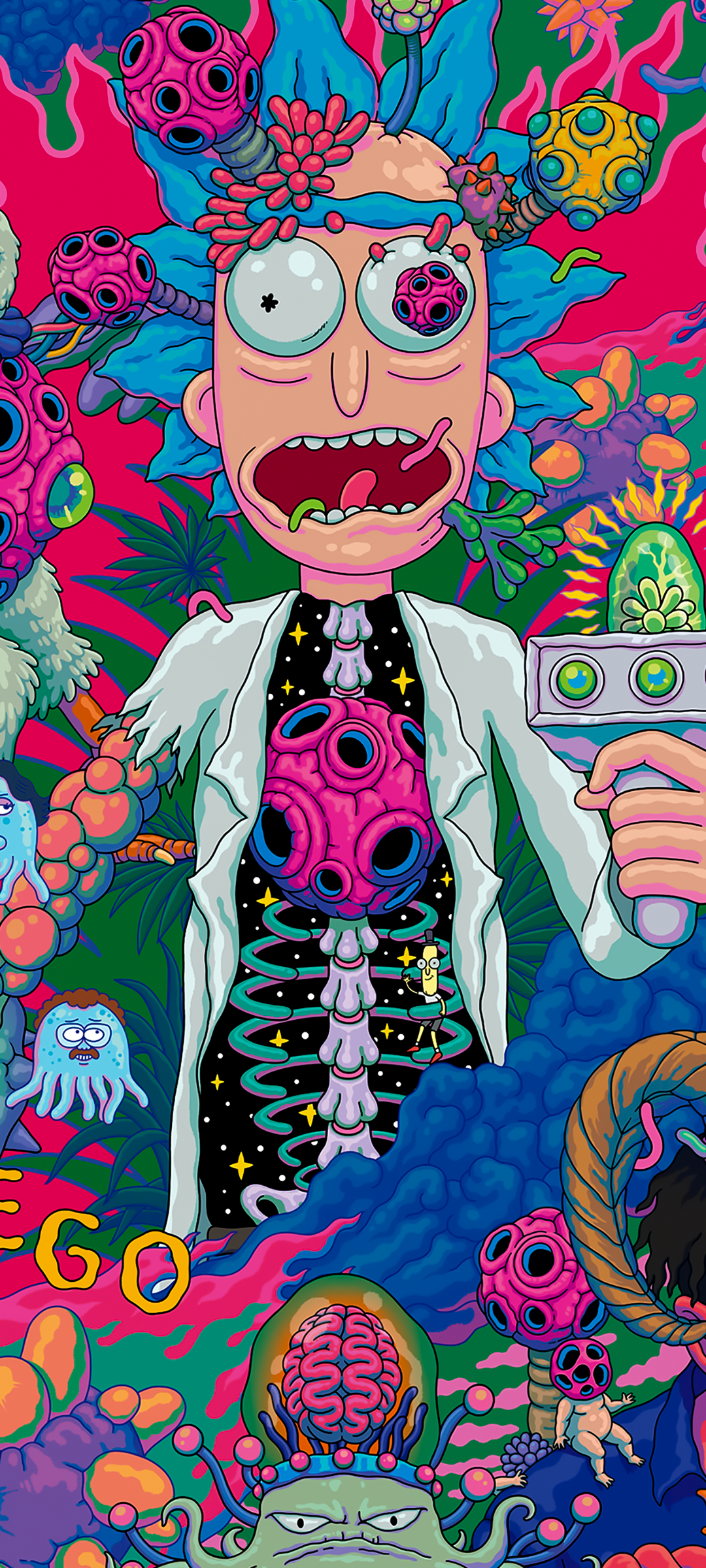 RICK AND MORTY WALLPAPER IPHONE
