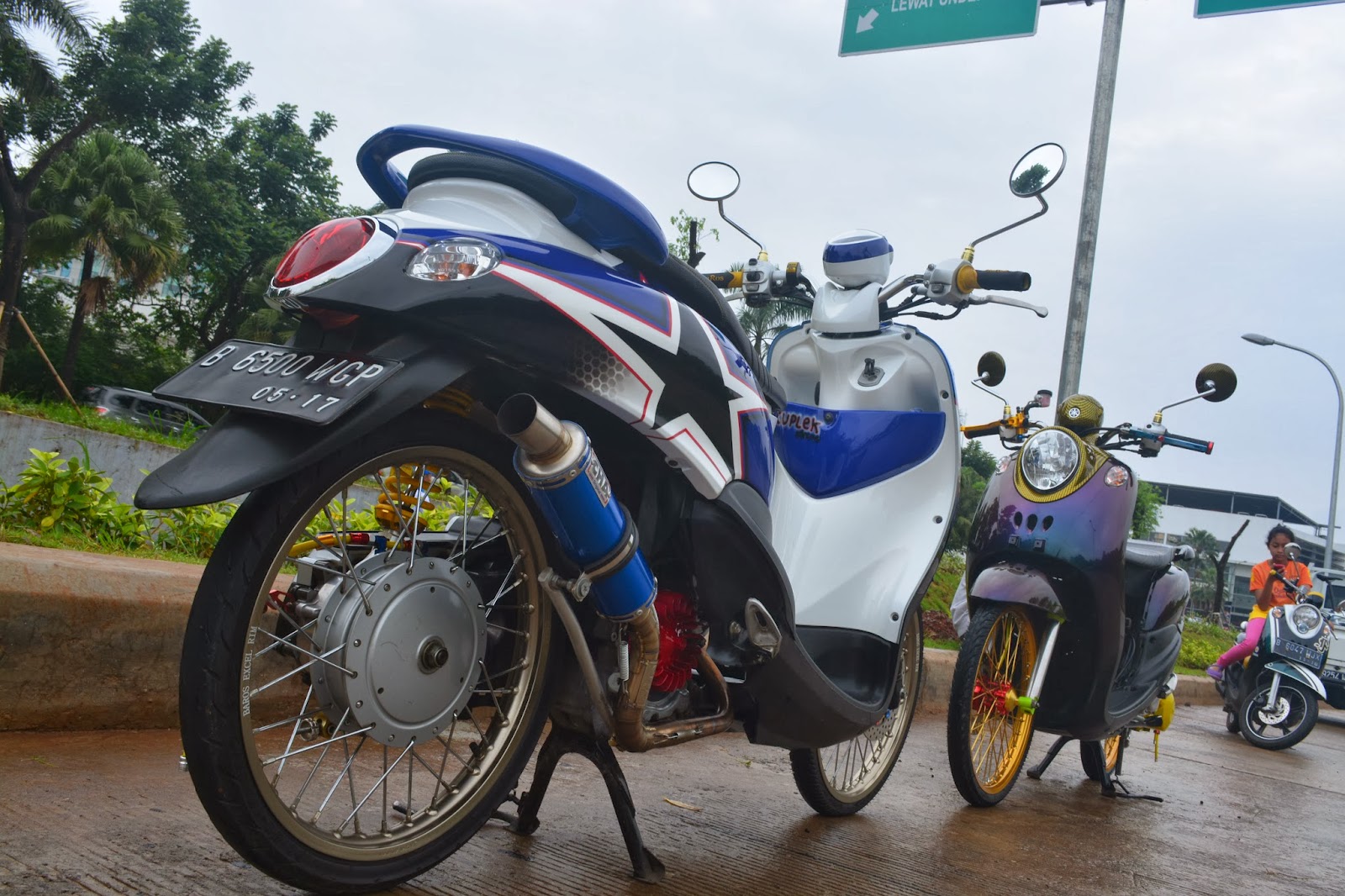 Modifikasi Yamaha Fino Fi Thailand