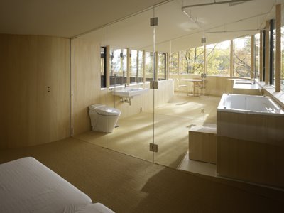 Glass Home Hangs, Japanese House Design, exterior house design, interior design
