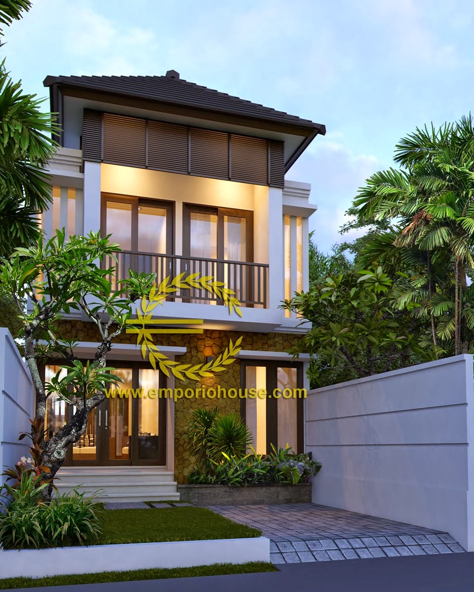 Gambar Rumah Minimalis 2 Lantai Lebar 4 Meter Desain Rumah Minimalis