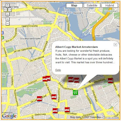 Amsterdam Hotels Easy Map Search