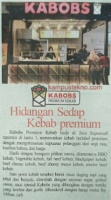 Contoh Iklan Media Cetak Makanan