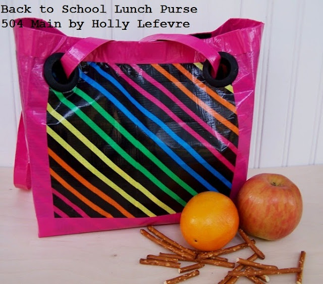 Back to School Lunch Purse by 504 Main