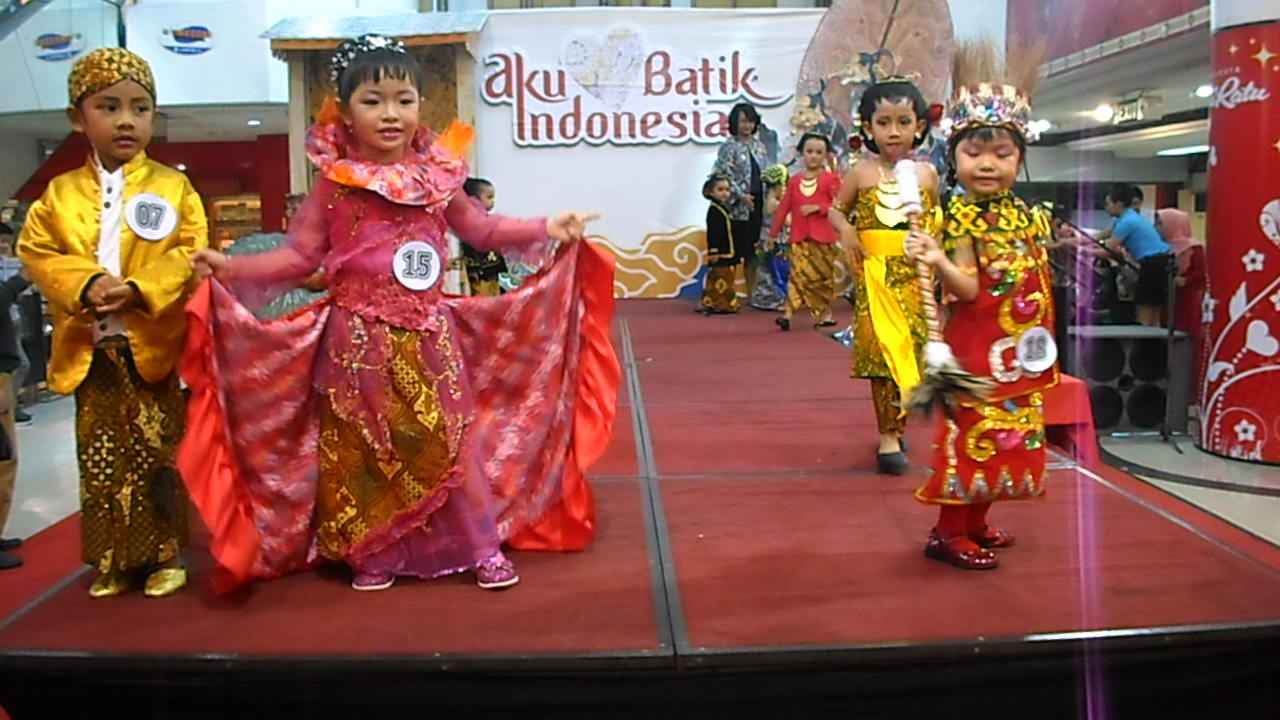  baju  adat jawa untuk anak  kecil 