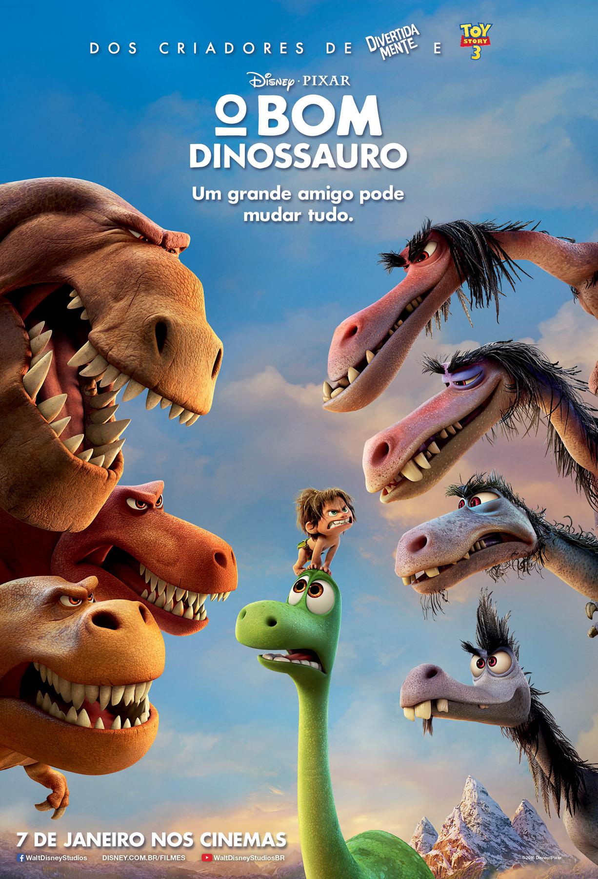 O Bom Dinossauro (2016) Torrent Dublado e Legendado - Poster