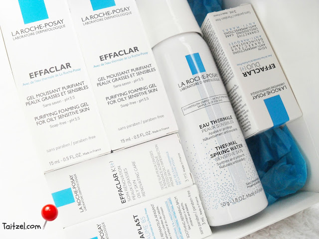 kit mini la Roche-Posay Effaclar crema tratament acnee