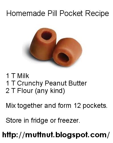  Blog  lots of fun shtuff: How to Make Homemade Pill Pockets for Pets