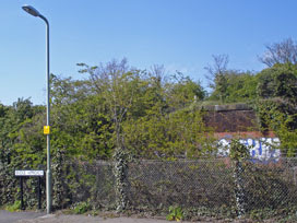 remains of the world's first railway bridge, Whitstable