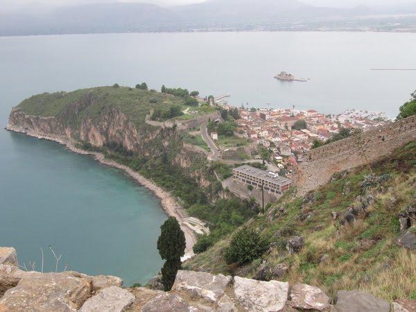 Vistas desde la fortaleza Palamidi
