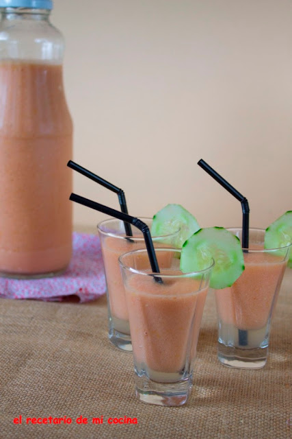 gazpacho en chupitos