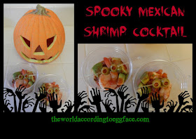 Happy Halloween Spooky Party Food Shrimp 