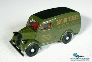 FORD VAN " Radio Time" réf DY-4 (verte)