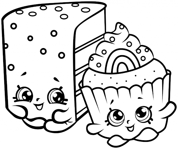 Coloring Pages Printable Shopkins  Shopkins Coloring Pages Printable