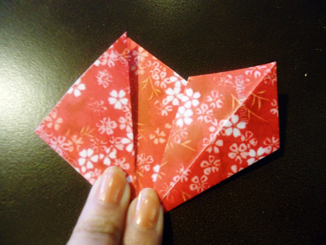 DIY Christmas Origami Flowers