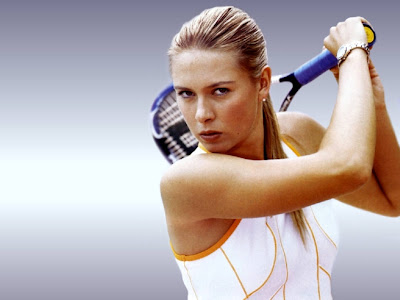 Maria Sharapova tennis desktop wallpaper