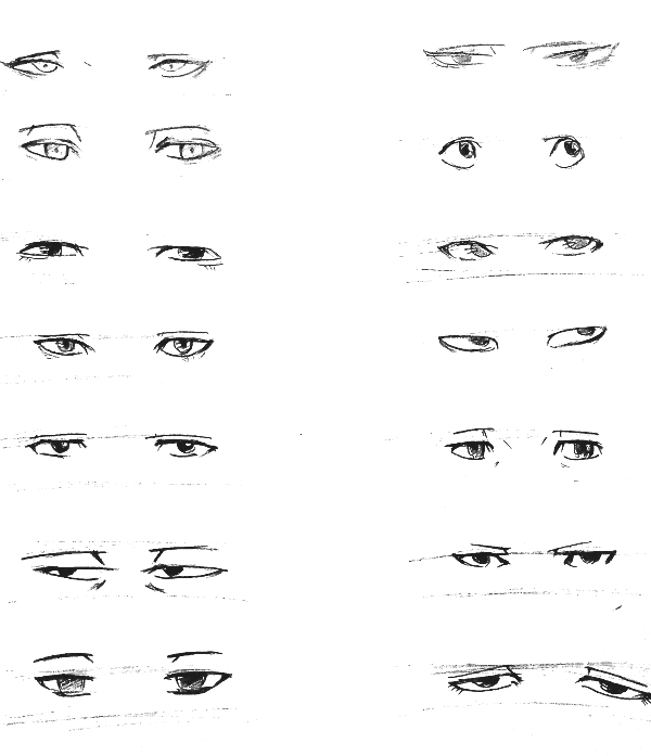 Cara menggambar mata manga dan perspektifnya MAYAGAMI
