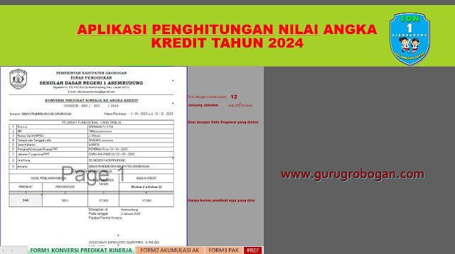 Aplikasi Penilaian PAK Integrasi 2024