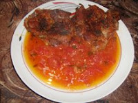 Chicken Steaks in Tomato Sauce