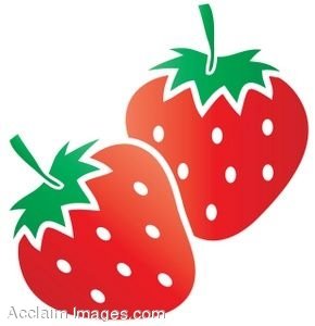  Mewarnai  Gambar  Buah  Strawberry  GAMBAR  MEWARNAI 
