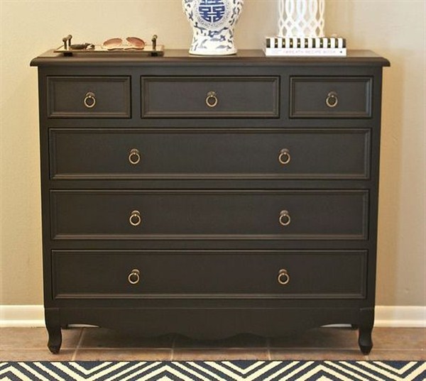 narrow accent chest