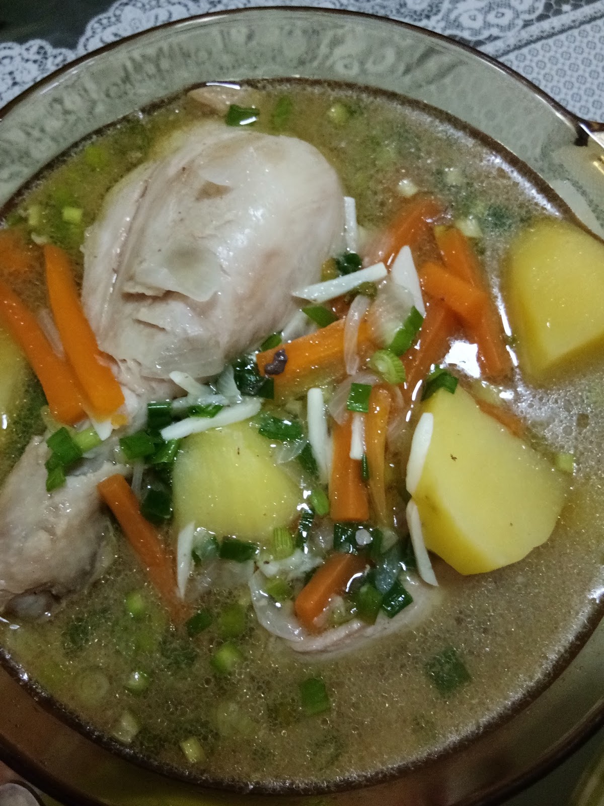 Resepi Sup Ayam Simple dan Sedap Cara Saya - mommywinwin
