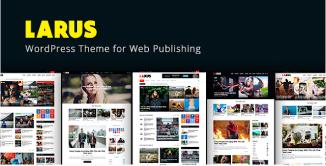 Larus - WordPress Blog Magazine Theme