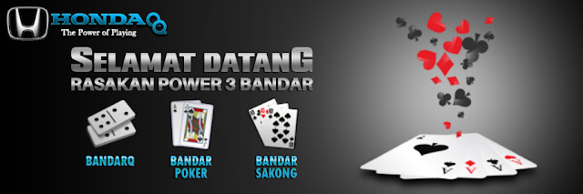 HondaQQ.com Agen Domino 99 Bandarq Dan Poker Online Terpercaya