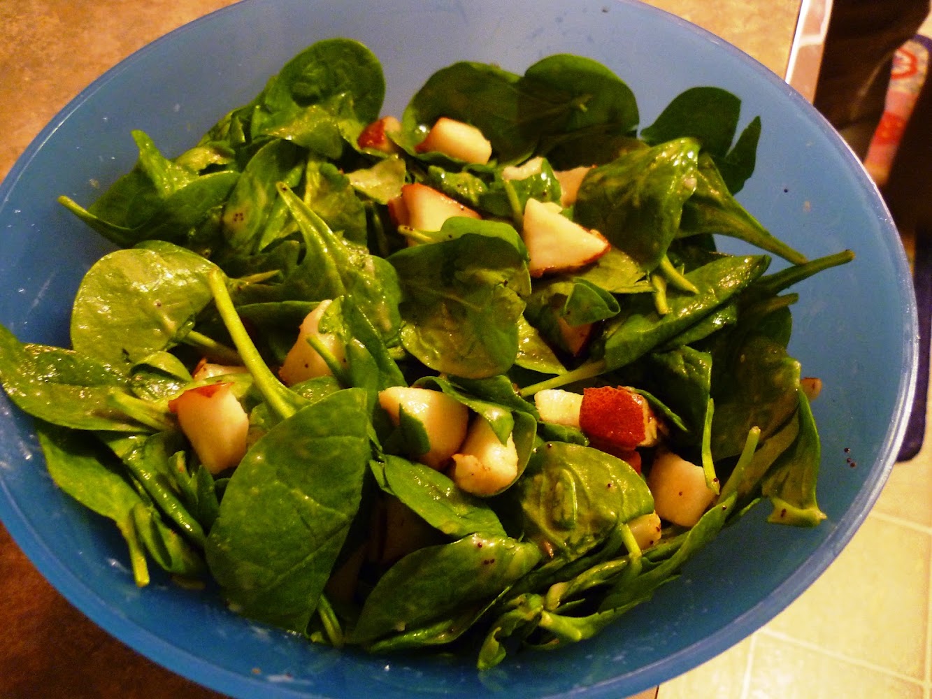 Spinach Pear Salad