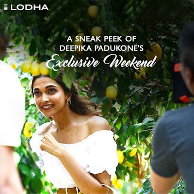 Deepika Padukone, Photo shoot, Lodha Group