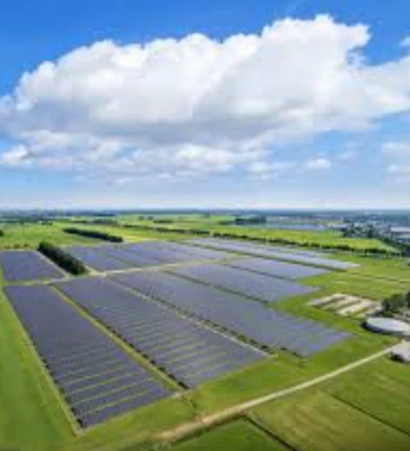 Netherlands' Solar Oasis: Hogeweyk Solar Park