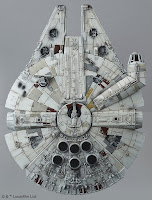 Bandai 1/144 Millennium Falcon (Force Awakens) English Manual & Color Guide