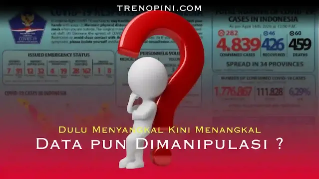 Kebijakan demi kebijakan terus berganti, dari mulai PSBB, PSBM, PPKM Mikro, PPKM Darurat dan kini PPKM level 4, namun kasus covid terus meningkat bahkan saat PPKM darurat kemarin, kasus kematian dan penambahan orang yang terpapar mencapai rekor tertinggi. Fakta ini membuktikan kegagalan pemerintah dalam upaya penanganan covid 19. Disisi lain ada upaya menutupi kegagalan dengan memanipulasi data. Ukuran keberhasilan kinerja pemerintah dalam penanganan covid dilapangan adalah berdasarkan data. Data inilah yang dijadikan tolak ukur pemerintah dalam membuat kebijakan.