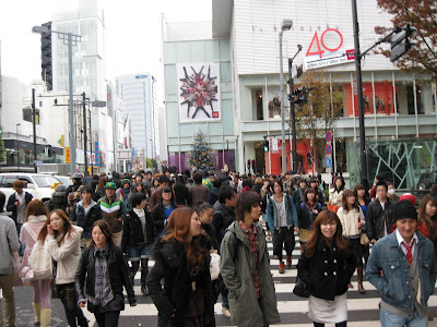 Harajuku Clothing Stores on Japanese Teenagers Near Harajuku Street  Trying To Bring Back Mullets