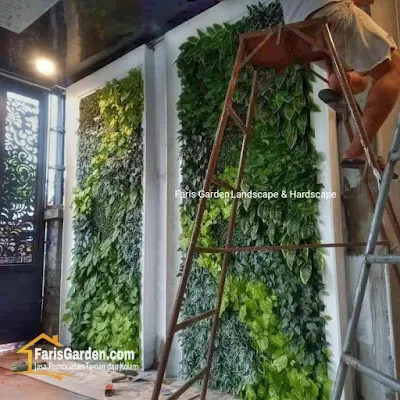 Jasa Vertical Garden di Solo | Desain Pembuatan Taman Vertical Solo