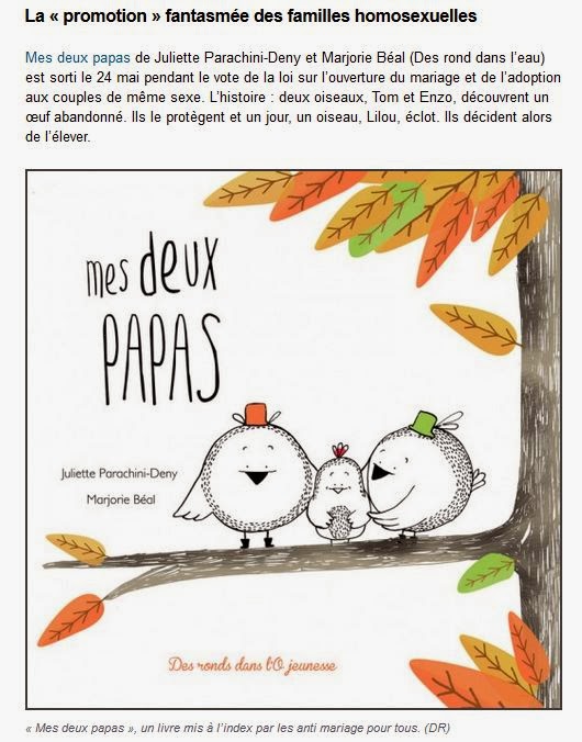 Lire l'article sur Rue 89 - Livres jeunesse : une trop sage image de la famille (1)